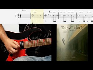 Dream Theater - The Alien Guitar Solo With Tab
