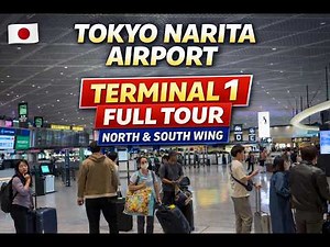 Narita Airport Terminal 1 Tour 2026 🇯🇵 | North & South Wing, ANA, United & International Departures