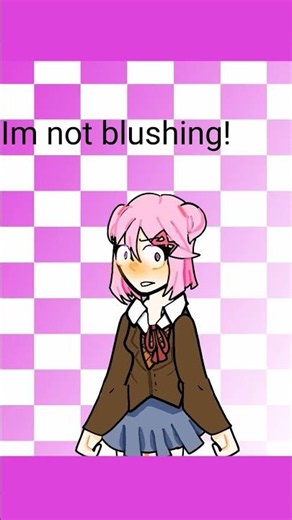 decided to join the trend (im not a dere ft natsuki) #natsuki #ddlc #imnotadere