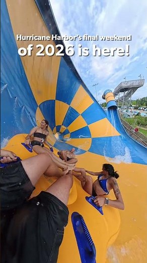 One last chance to SPLASH as Hurricane Harbor NJ closes for 2026!