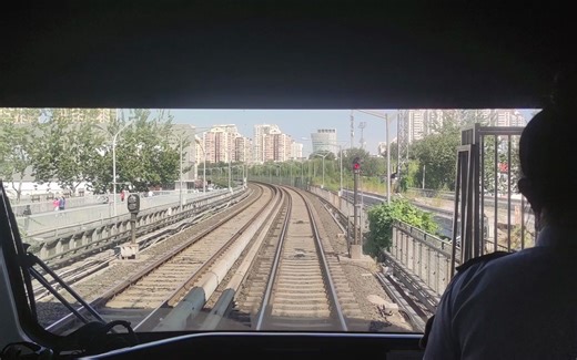 北京地铁13号线POV前方展望_全程【原声原速】（下行→东直门）