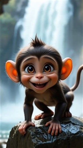 A Baby Monkey’s Fight for Life 🐵💔 | Never Give Up | Emotional Short