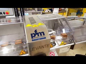 PFM robotized stacking and packaging line for rusks and bread slices