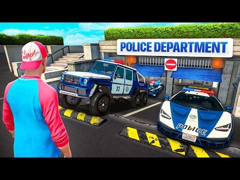 Ich ÖFFNE die GEHEIME POLIZEI GARAGE in GTA 5!