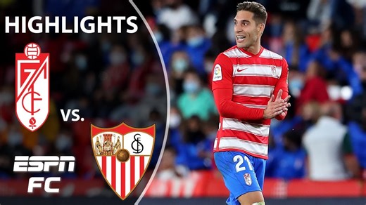 Ruben Rochina’s incredible goal leads Granada to 1-0 win over Sevilla | LaLiga Highlights | ESPN FC