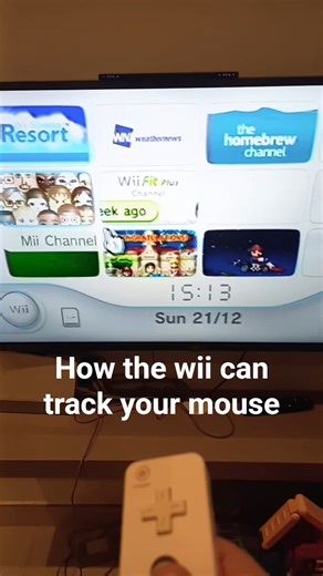 how the wii can track you mouse #wii