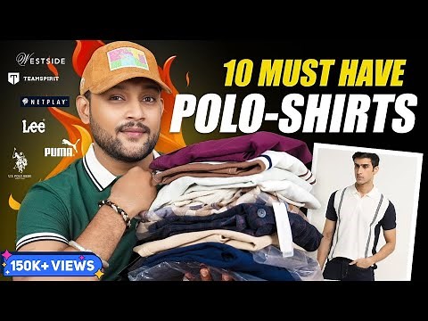 10 Best Polo Shirts/T-Shirts Outfit For Men on Myntra 🔥 Westside, US Polo | Haul 2024 | ONE CHANCE