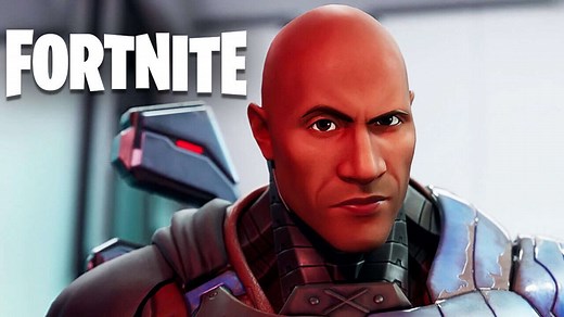 Fortnite Chapter 2 The End Cinematic Cut Scene With The Rock