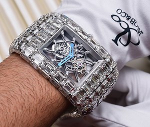 Wearing The Over $18,000,000 Jacob & Co. Billionaire Watch