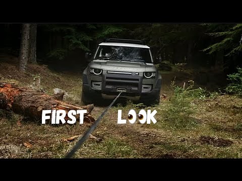 Land Rover Defender w/ Factory Winch Kit - First Look!!