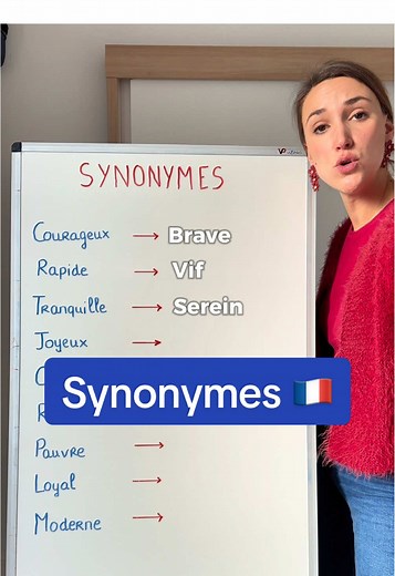 Apprendre les synonymes en français pour améliorer votre français