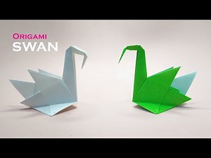 🦢 How to Make an Origami Swan | Easy Paper Folding Tutorial