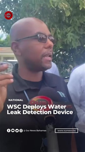 WSC Deploys Water Leak Detection Device The Water and Sewerage Corporation now using an AI device that detects water leaks which in turn will lower water usage. MIYA Leak Manager Rohan Thomas urges customer to refrain from removing those devices from meters. #Ournews_Nov09 | Our News Bahamas