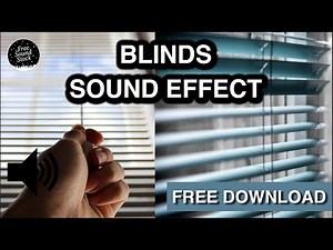 Blinds Sound Effect