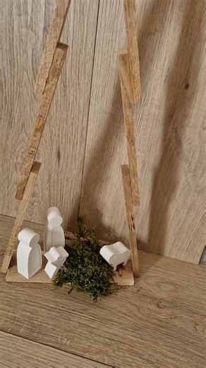 DIY Weihnachtskrippe kreativ gestalten