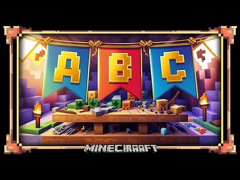Minecraft Webstuhl | ABC Banner Tutorial | einfach mal ausprobieren
