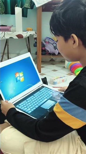 cardboard laptop# school project❤️