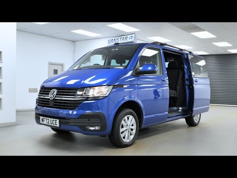 Ravenna Blue Volkswagen Transporter T30 DSG Auto Kombi Highline Edition - WF72 UCE - VanStar