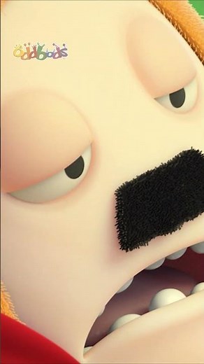 Sleep walking on a WHOLE new level... #oddbods #minibods