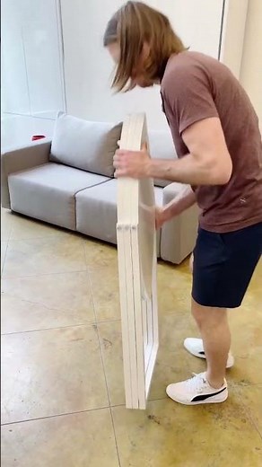 Unexpectedly easy - Origami folding round table