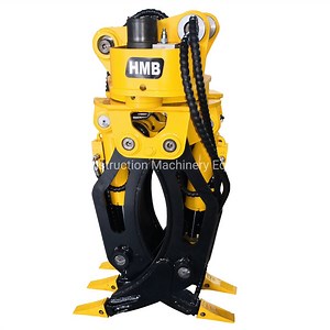 [Hot Item] High Quality 5 Ton 8 Ton Excavator Hydraulic Rotating Grapple Wooden Grab Log Stone Grapple