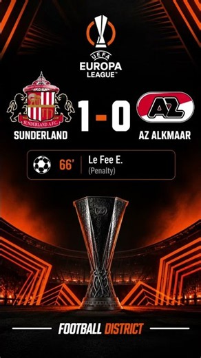Sunderland vs AZ Alkmaar 1-0 | Le Fée 66’ ⚽🔥