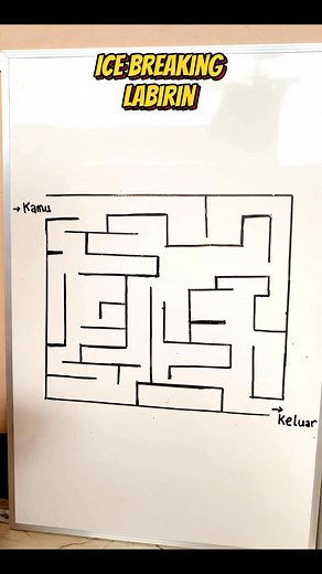 182K views · 579 reactions | Ice Breaking Labirin #icebreaking #anaksekolah #belajarasyik #asahotak #reelsfb #reelstrending #fyp | Anna Andriana | Facebook