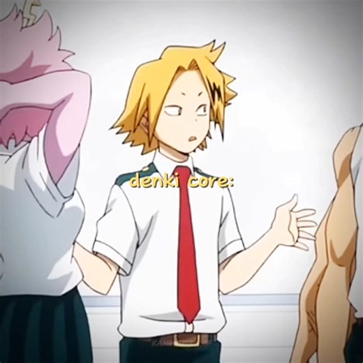 | #DENKI | denki core >>> | #hero #class1A #fyp #myheroacademia #denkikaminari #chargebolt |