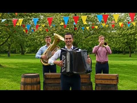 German Alps Festival 🎵 Polka, Waltz & Traditional Brass Band Joy | Weekend Celebration