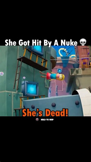 She Got Hit By A Nuke 😭 #spongebob #battleforbikinibottom #funnymoments #fyp