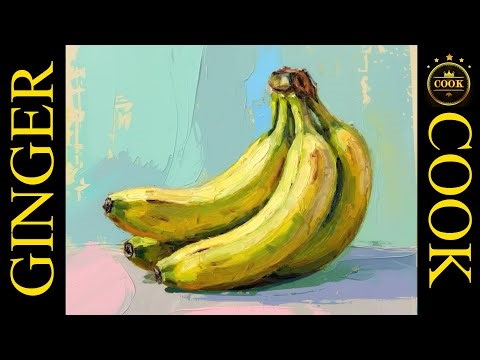 When Bananas Become Art an Acrylic Step by Step Still life Tutorial