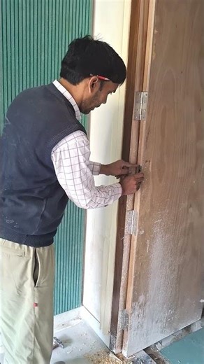 Door Closer Installation Step by Step | Ghar Par Kaise Lagaye#carpanterwork #furniture #wooddesigner