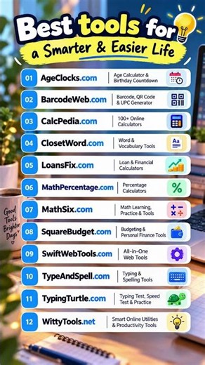 Free Online Tools For Everyday Tasks #Shorts #UsefulWebsites #WebTools #OnlineTools