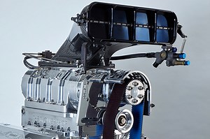 Video: Blown Big-Block Chevy Burnout Engine Shooting For 1,500 HP!