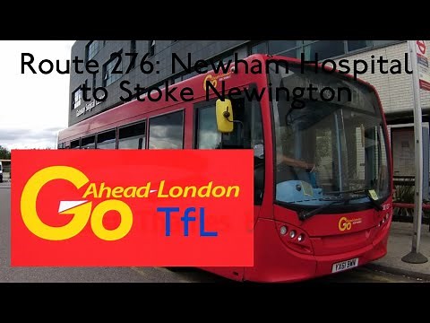 FULL ROUTE VISUAL | Route 276: Newham Hospital - Stoke Newington | SE137 (YX61 BWN)