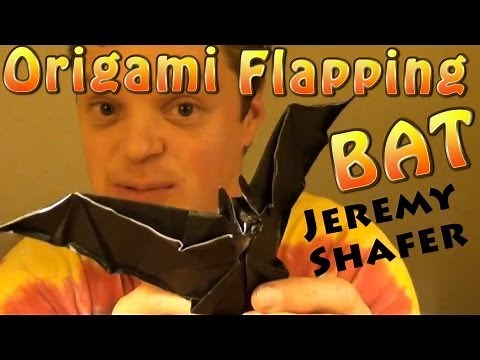 Origami Flapping Bat