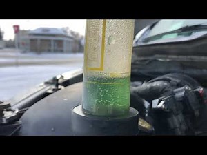 Blown Head Gasket Test for Hydrocarbons