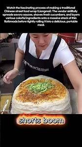The Most Satisfying Flatbread Wrapping Skills You'll See #worker #process #satisfying #asmr #skills