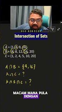 Intersection of sets A, B and C?