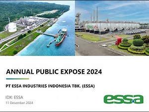 Public Expose of PT ESSA Industries Indonesia Tbk 2024