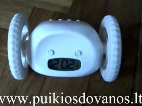 Run Away Alarm clock "Clocky" Review