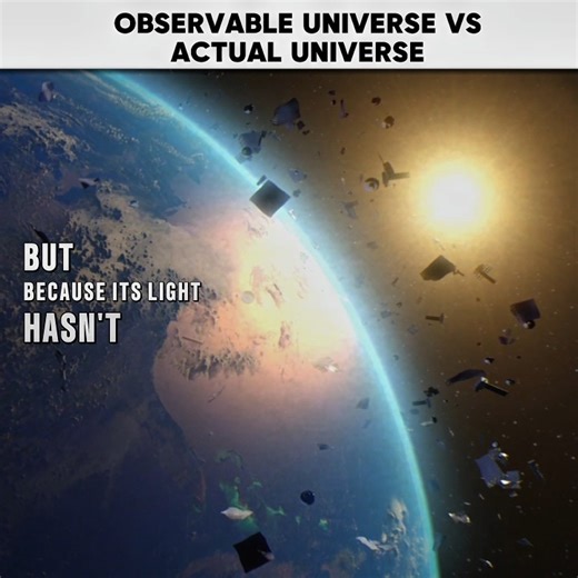 OBSERVABLE UNIVERSE VS ACTUL UNIVERSE 🤯