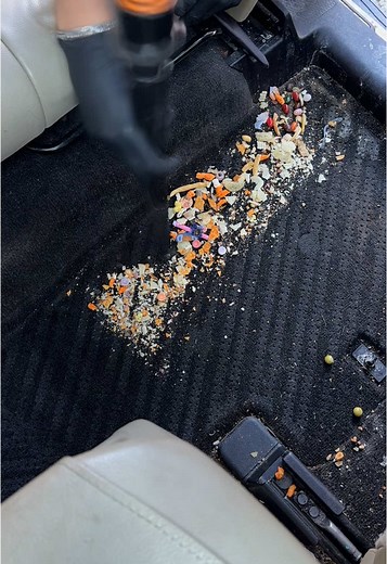 Satisfying Vacuuming Process in Car Detailing