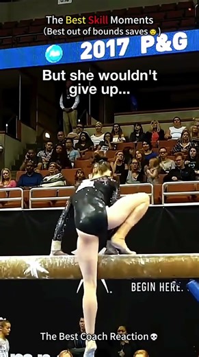 Best out of bounds saves😮#gymnastics #spotter #activated #reflexes #reaction