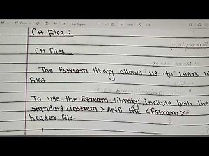 "Mastering C++ Chapter 6: Inheritance, Polymorphism, File Handling & Exceptions Explained!"