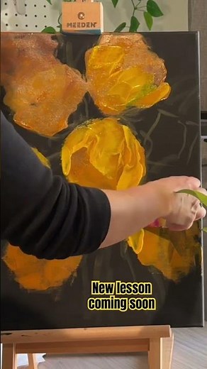 Painting Tulips with Catalyst Wedge #paintingtechniques