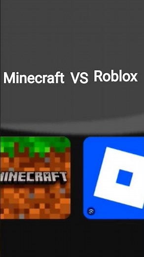 roblox VS Minecraft