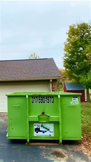 🍁 Fall clean-up season is here! Whether it’s a yard overhaul or property refresh, our dumpsters are ready for same-day delivery — built for tight spaces and busy schedules. Let’s keep your job sites clean and efficient this fall. | Bin There Dump That Dumpster Rentals