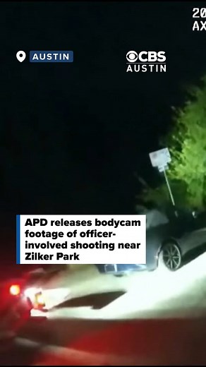 57K views · 346 reactions | The Austin Police Department released today body camera footage of a shooting involving an officer that happened early Wednesday morning near Zilker Park. MORE: https://cbsaustin.com/news/local/apd-releases-bodycam-footage-of-officer-involved-shooting-near-zilker-park | CBS Austin | Facebook