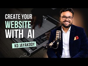 How to Build a Complete Website with AI | KD Jayakody